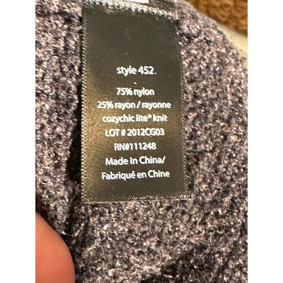 Barefoot Dreams Gray Cozychic Lite Womens Cardigan Size XS/S - Picture 4 of 4